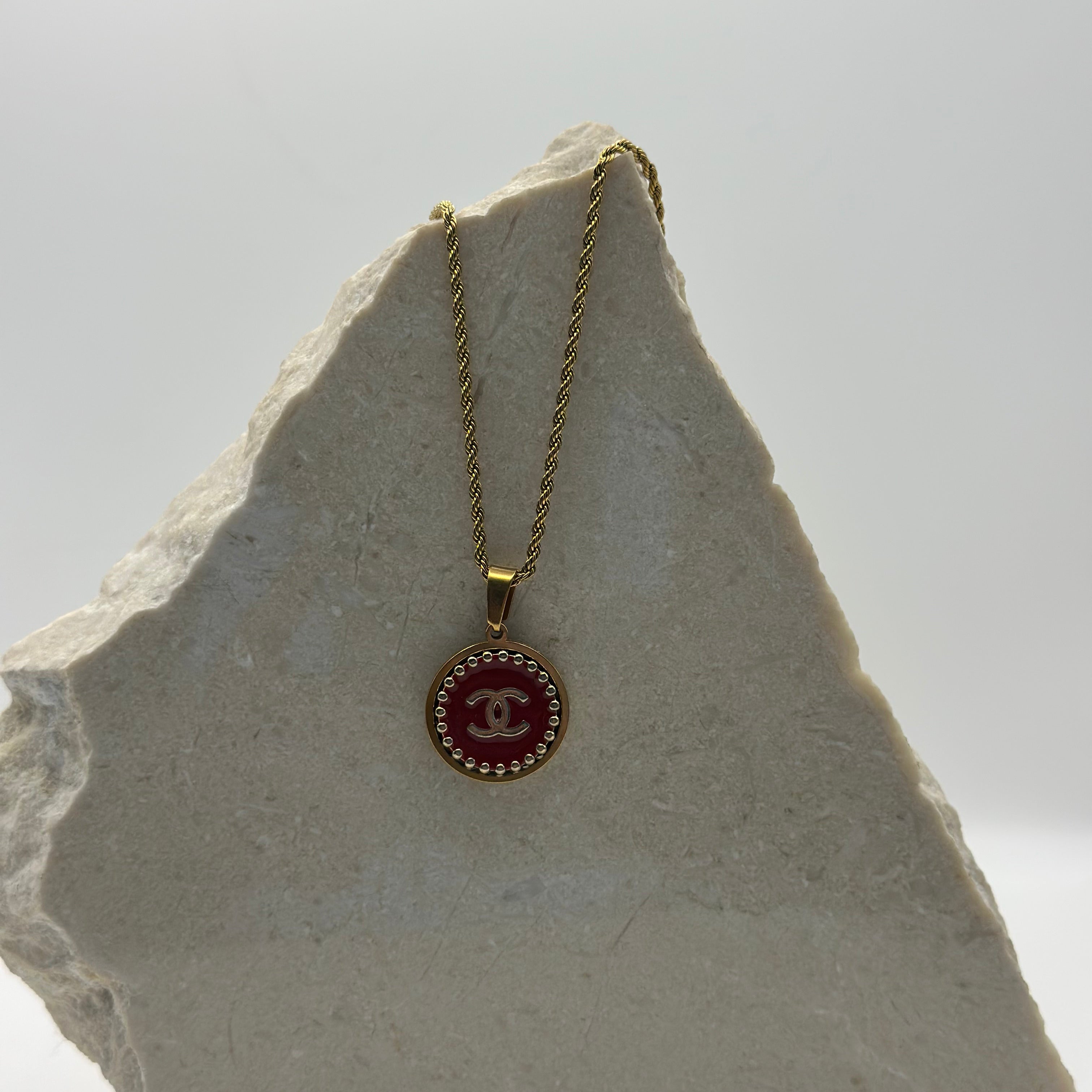 Chanel bordeaux rood