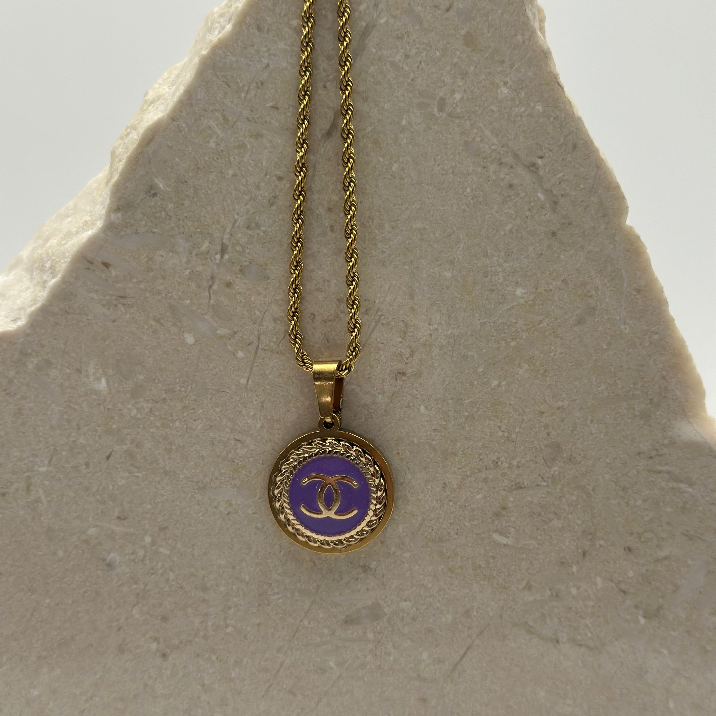 Chanel purple 16 mm