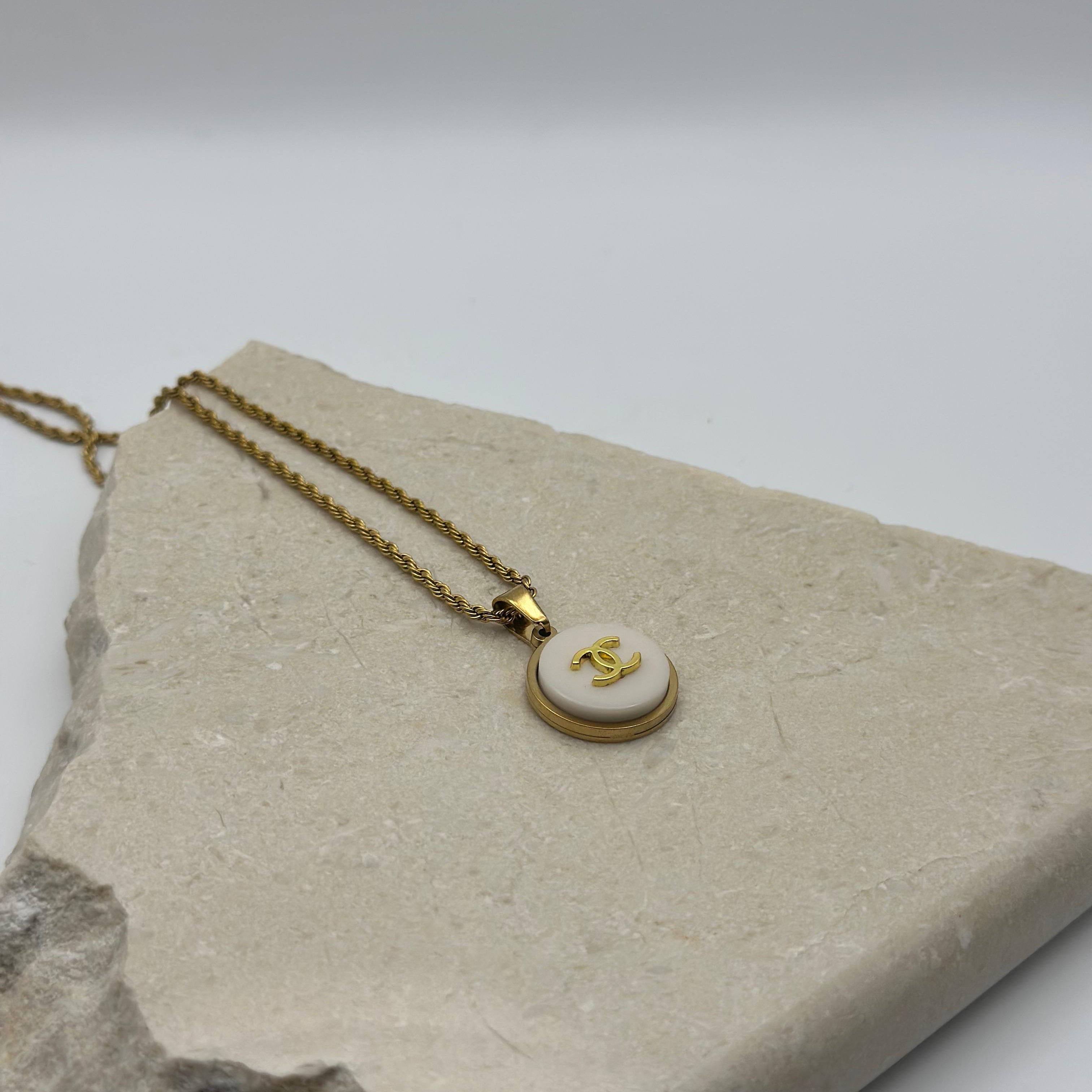 Chanel white 15 mm
